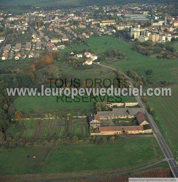 Photo aérienne de Sarreguemines