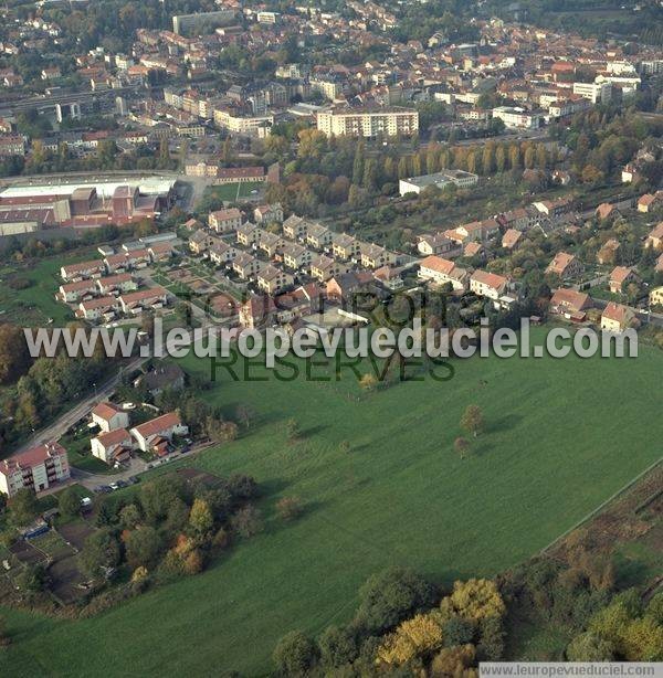 Photo aérienne de Sarreguemines