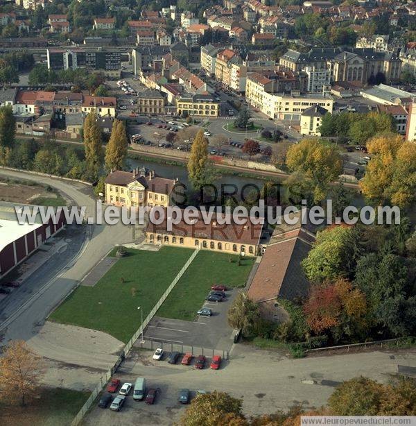 Photo aérienne de Sarreguemines