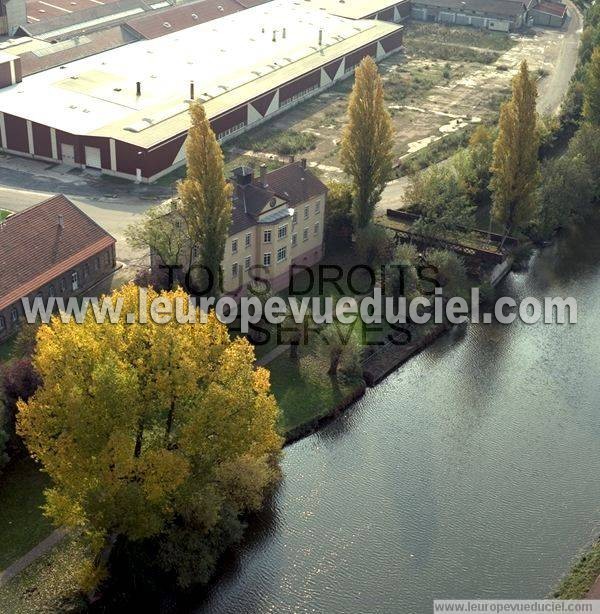 Photo aérienne de Sarreguemines