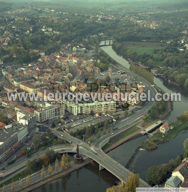 Photo aérienne de Sarreguemines