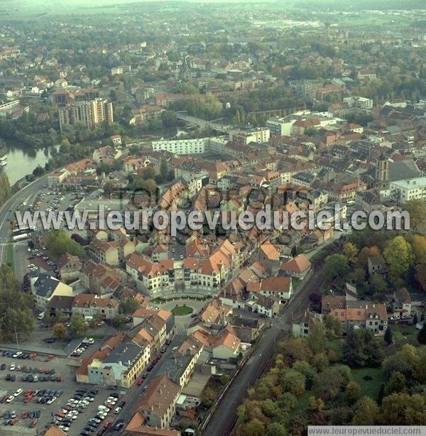 Photo aérienne de Sarreguemines