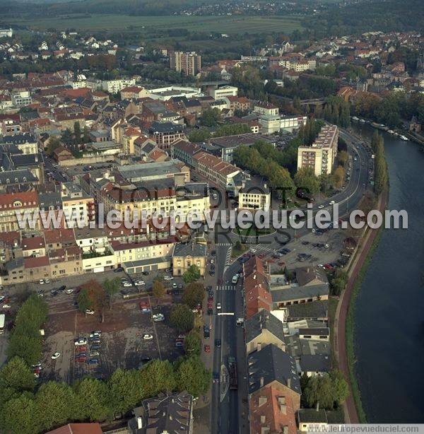 Photo aérienne de Sarreguemines