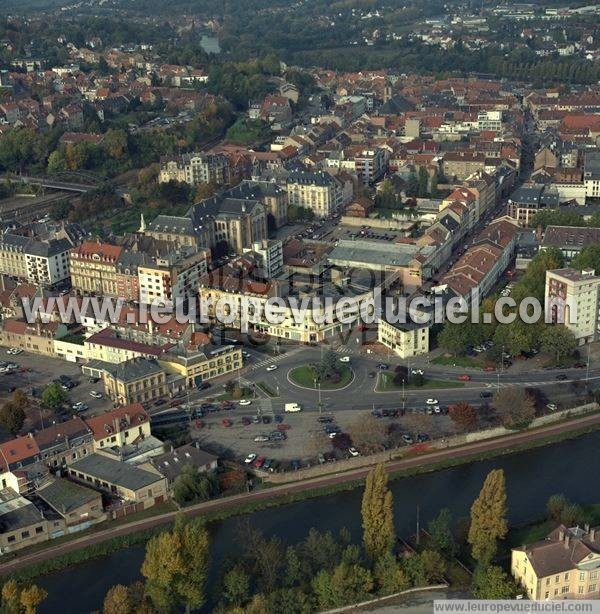 Photo aérienne de Sarreguemines