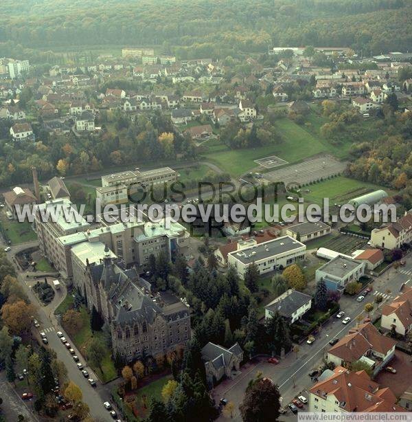 Photo aérienne de Sarreguemines