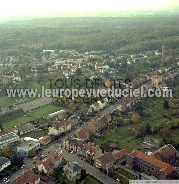 Photo aérienne de Sarreguemines