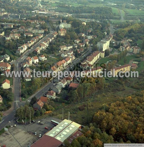 Photo aérienne de Sarreguemines