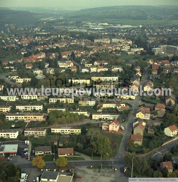 Photo aérienne de Sarreguemines