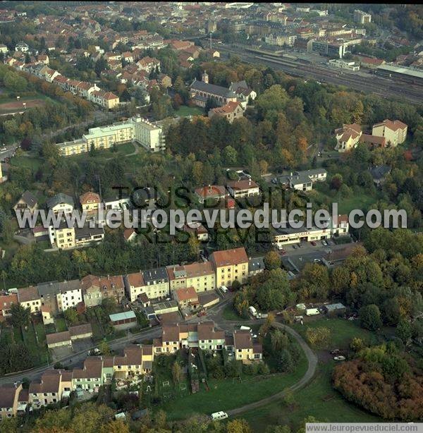 Photo aérienne de Sarreguemines