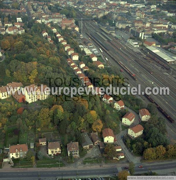 Photo aérienne de Sarreguemines