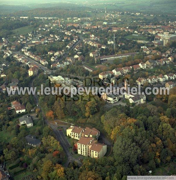 Photo aérienne de Sarreguemines