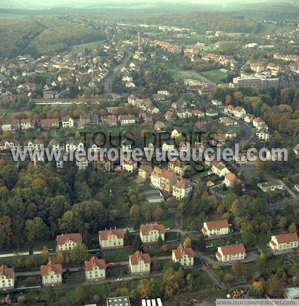 Photo aérienne de Sarreguemines