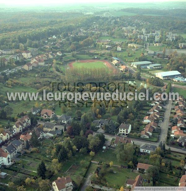 Photo aérienne de Sarreguemines