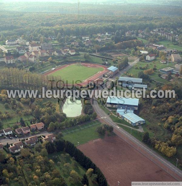 Photo aérienne de Sarreguemines