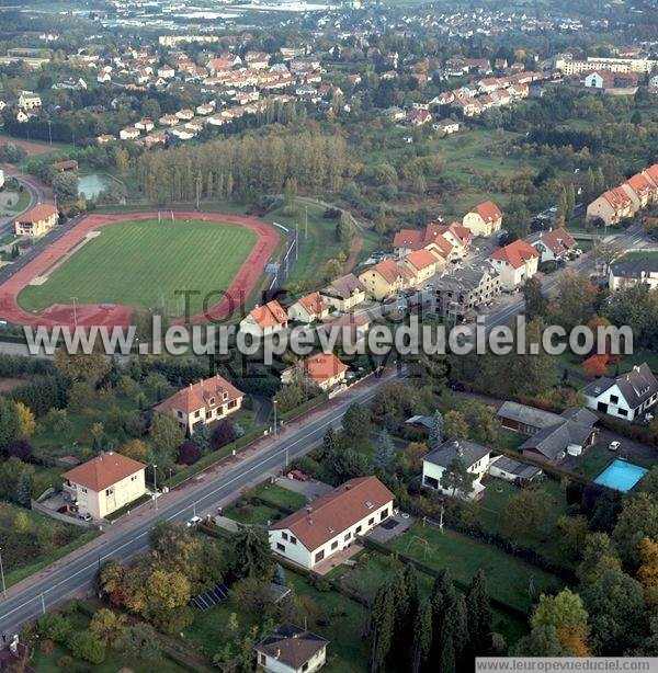 Photo aérienne de Sarreguemines