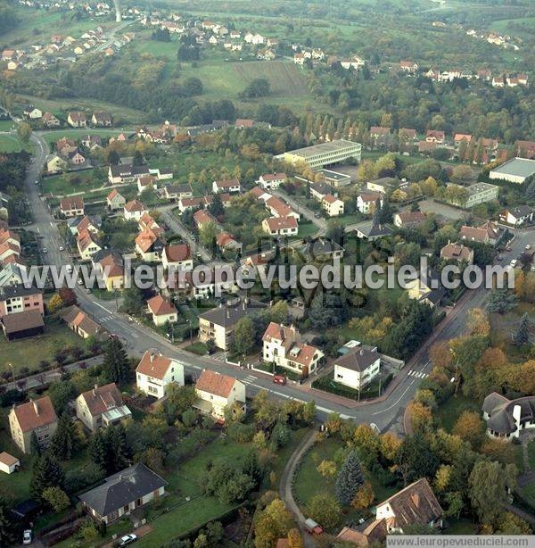 Photo aérienne de Sarreguemines