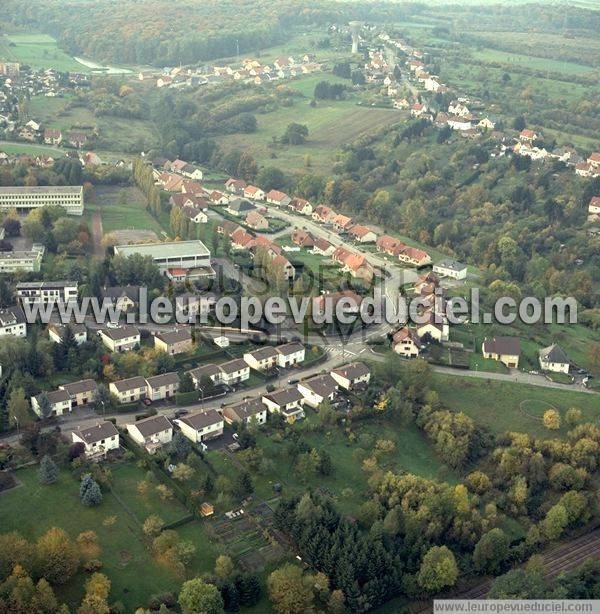 Photo aérienne de Sarreguemines