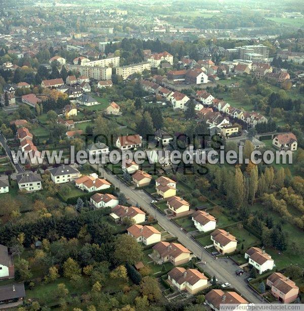 Photo aérienne de Sarreguemines