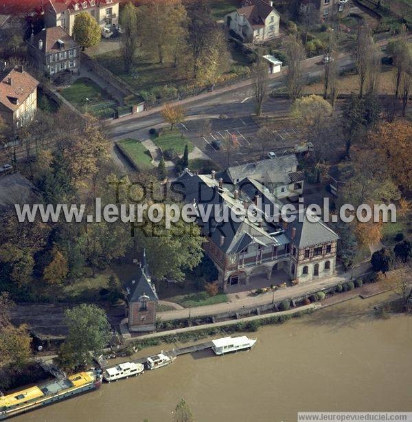 Photo aérienne de Sarreguemines