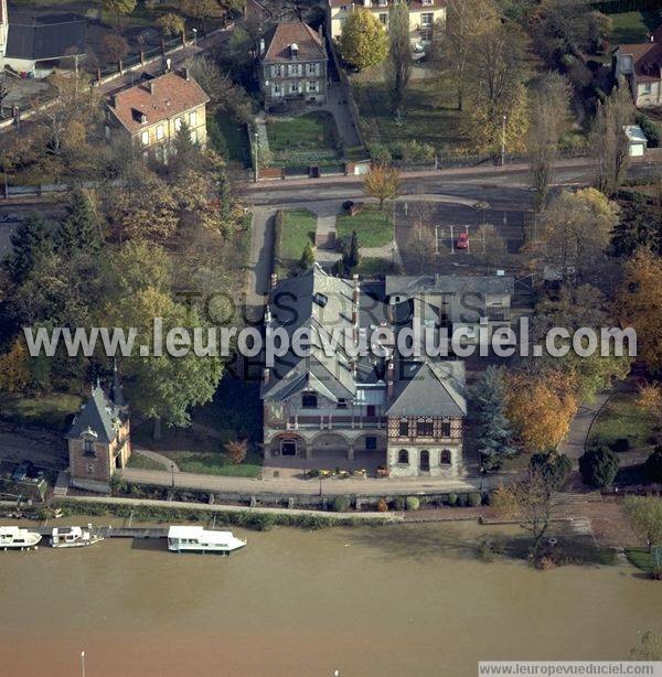 Photo aérienne de Sarreguemines