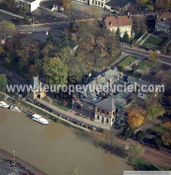 Photo aérienne de Sarreguemines