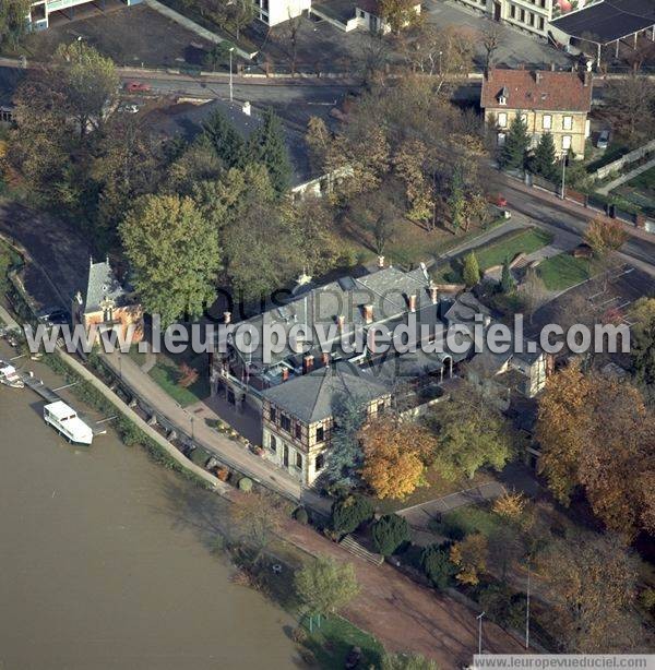 Photo aérienne de Sarreguemines