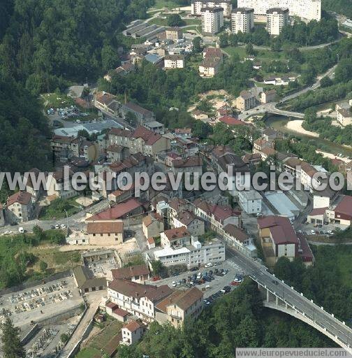 Photo aérienne de Saint-Claude