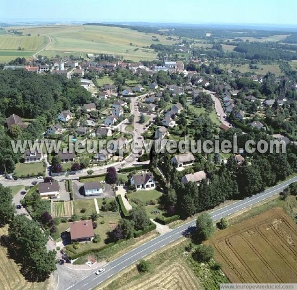 Photo aérienne de Pourrain