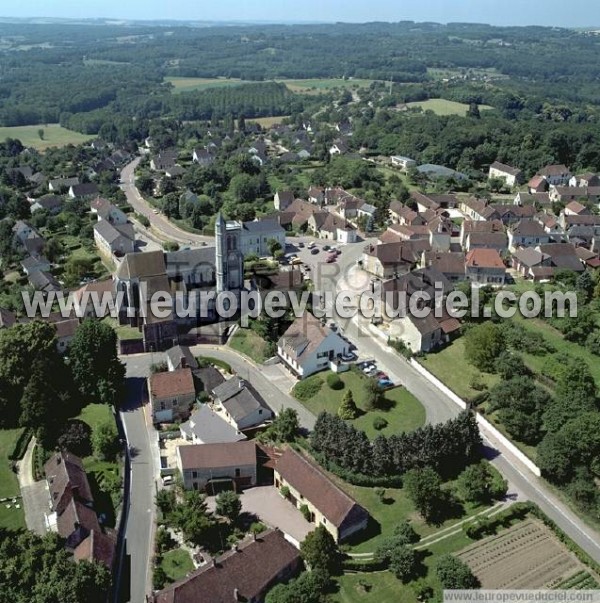 Photo aérienne de Pourrain