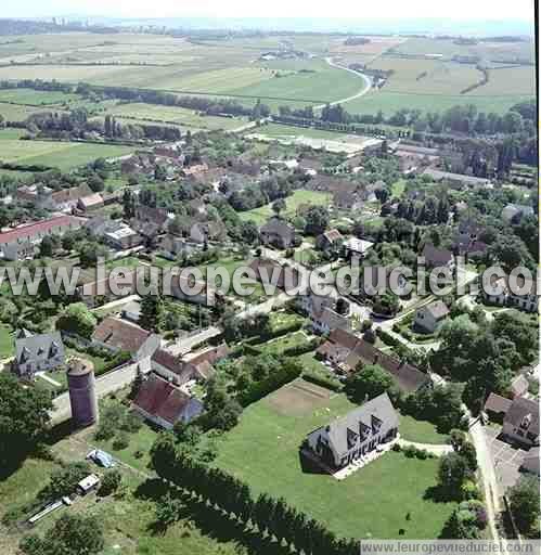 Photo aérienne de Villefargeau