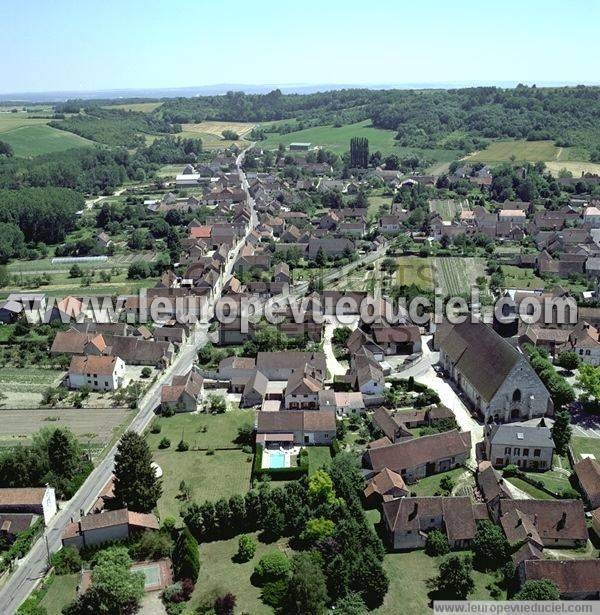 Photo aérienne de Fleury-la-Valle