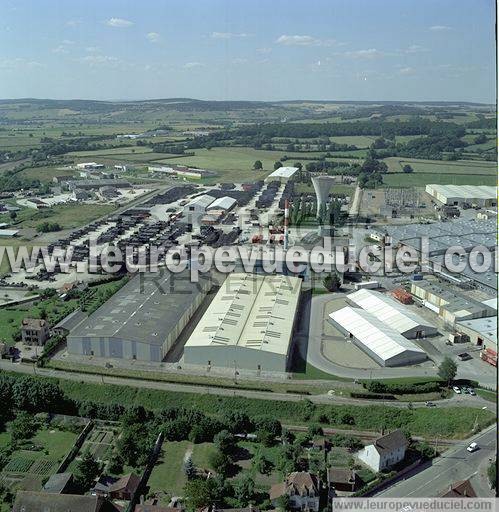 Photo aérienne de Avallon