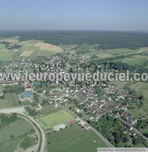 Photo aérienne de Bussy-en-Othe
