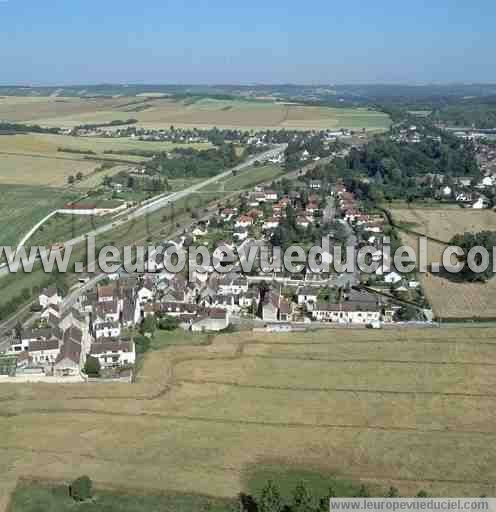 Photo aérienne de Vincelles