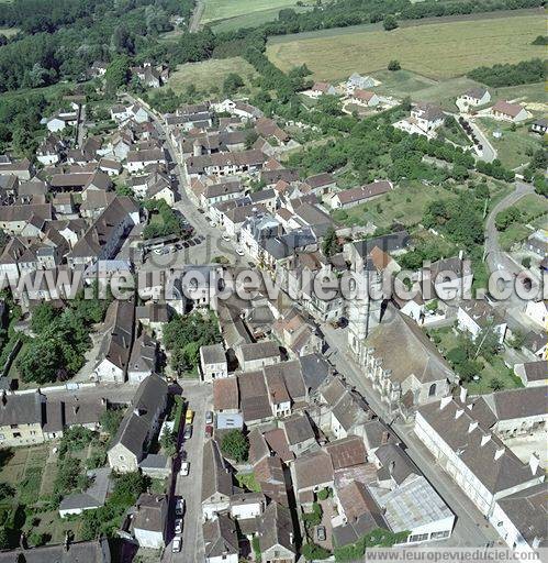 Photo aérienne de Coulanges-sur-Yonne