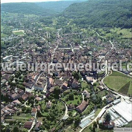 Photo aérienne de Arbois