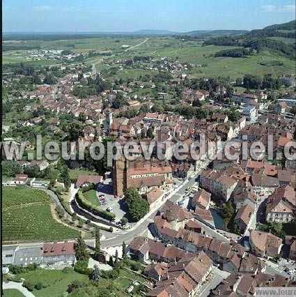 Photo aérienne de Arbois