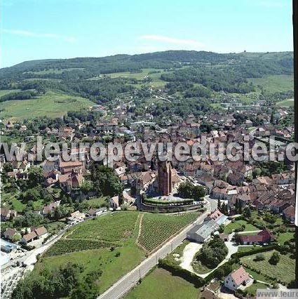 Photo aérienne de Arbois