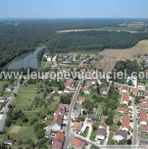 Photo aérienne de Damparis