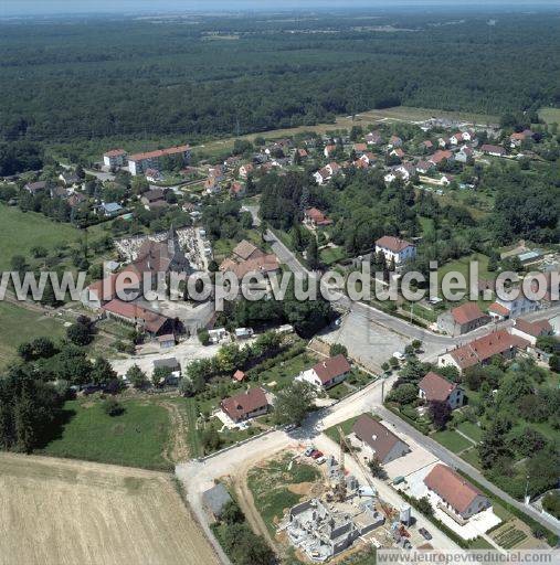 Photo aérienne de Damparis