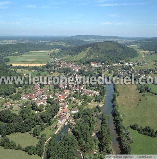 Photo aérienne de Port-Lesney