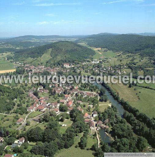 Photo aérienne de Port-Lesney