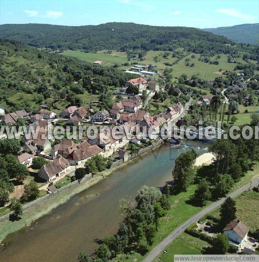 Photo aérienne de Port-Lesney