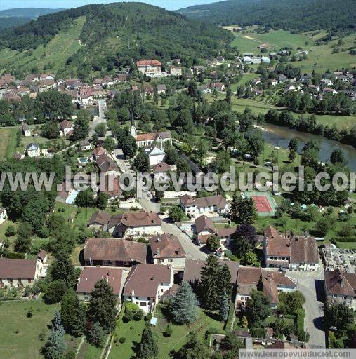 Photo aérienne de Port-Lesney