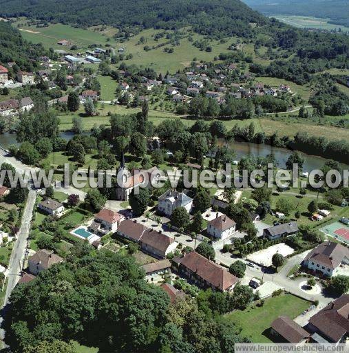 Photo aérienne de Port-Lesney