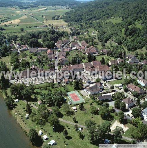 Photo aérienne de Port-Lesney