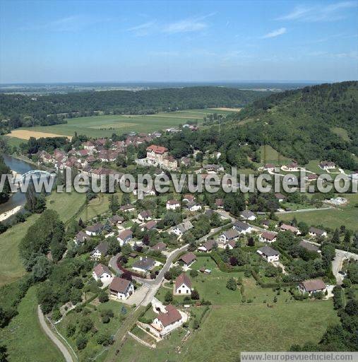 Photo aérienne de Port-Lesney