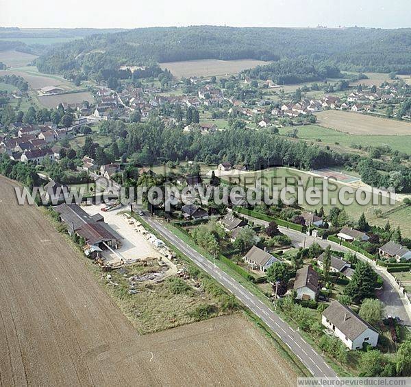 Photo aérienne de Marey-sur-Tille