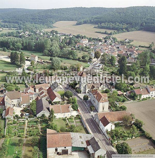 Photo aérienne de Marey-sur-Tille