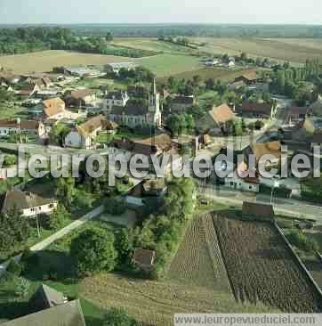 Photo aérienne de tevaux